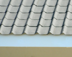 Straight angles and lines of the new onduvilla roof